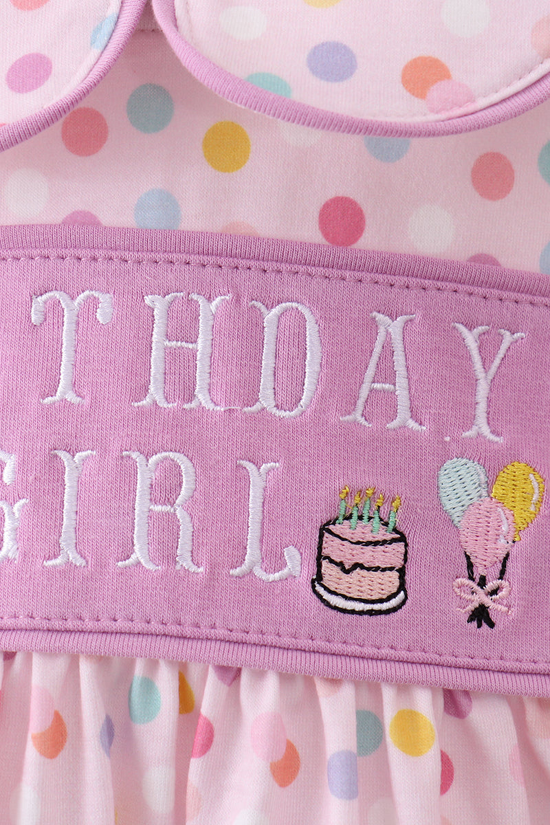 Birthday Embroidered Bubble