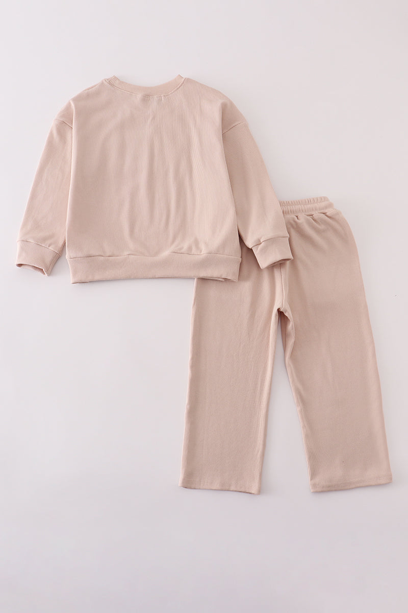 "MINI" French Knot Pants Set