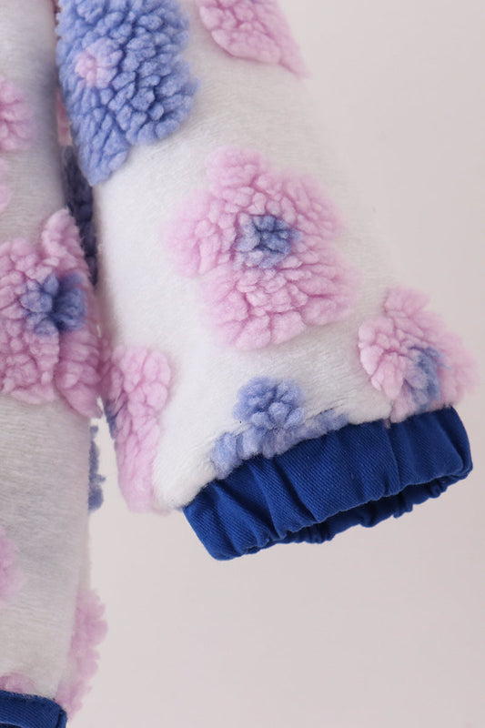 Floral Fleece Jacket