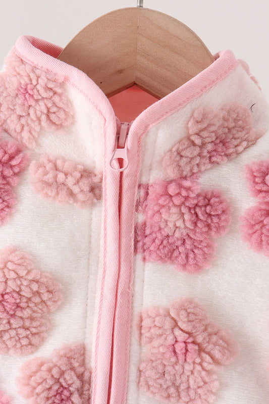 Floral Fleece Jacket