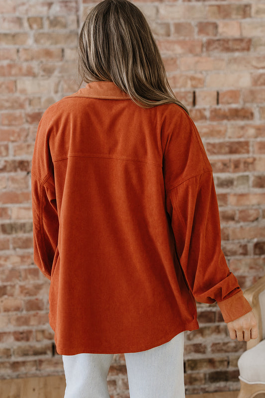 Velvet Casual Shacket