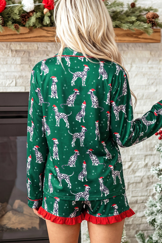 Long Sleeve Dog Lounge Set