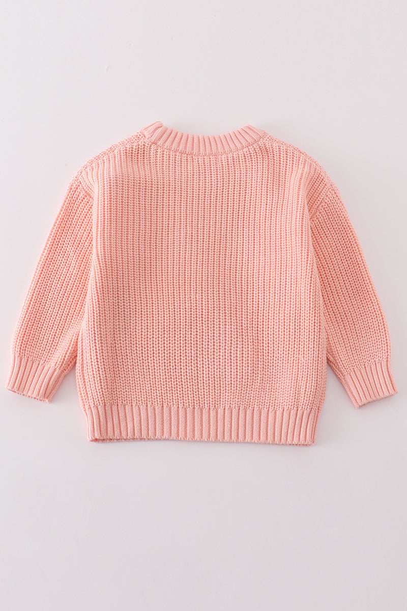 Floral Hand Embroidered Sweater