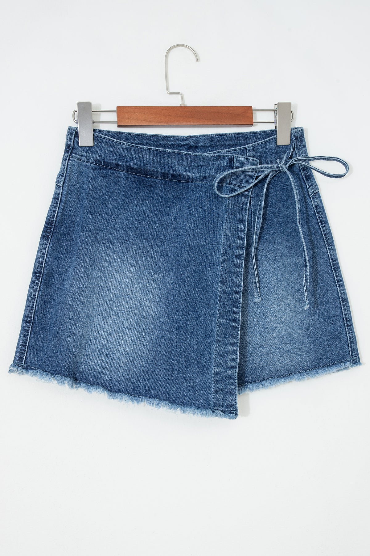 Ashleigh Blue Tied Waist Denim Skort