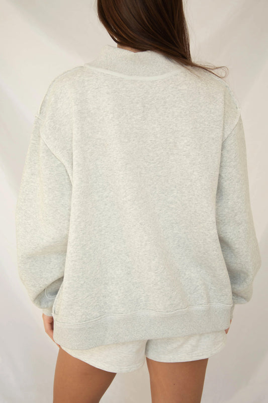 Polka Dot Baggy Sweatshirt
