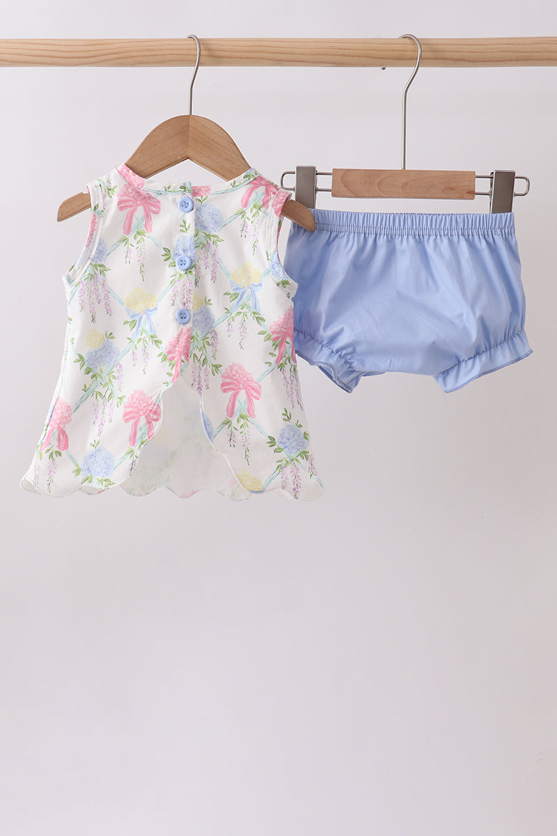 Hydrangea Bow Bloomer Set