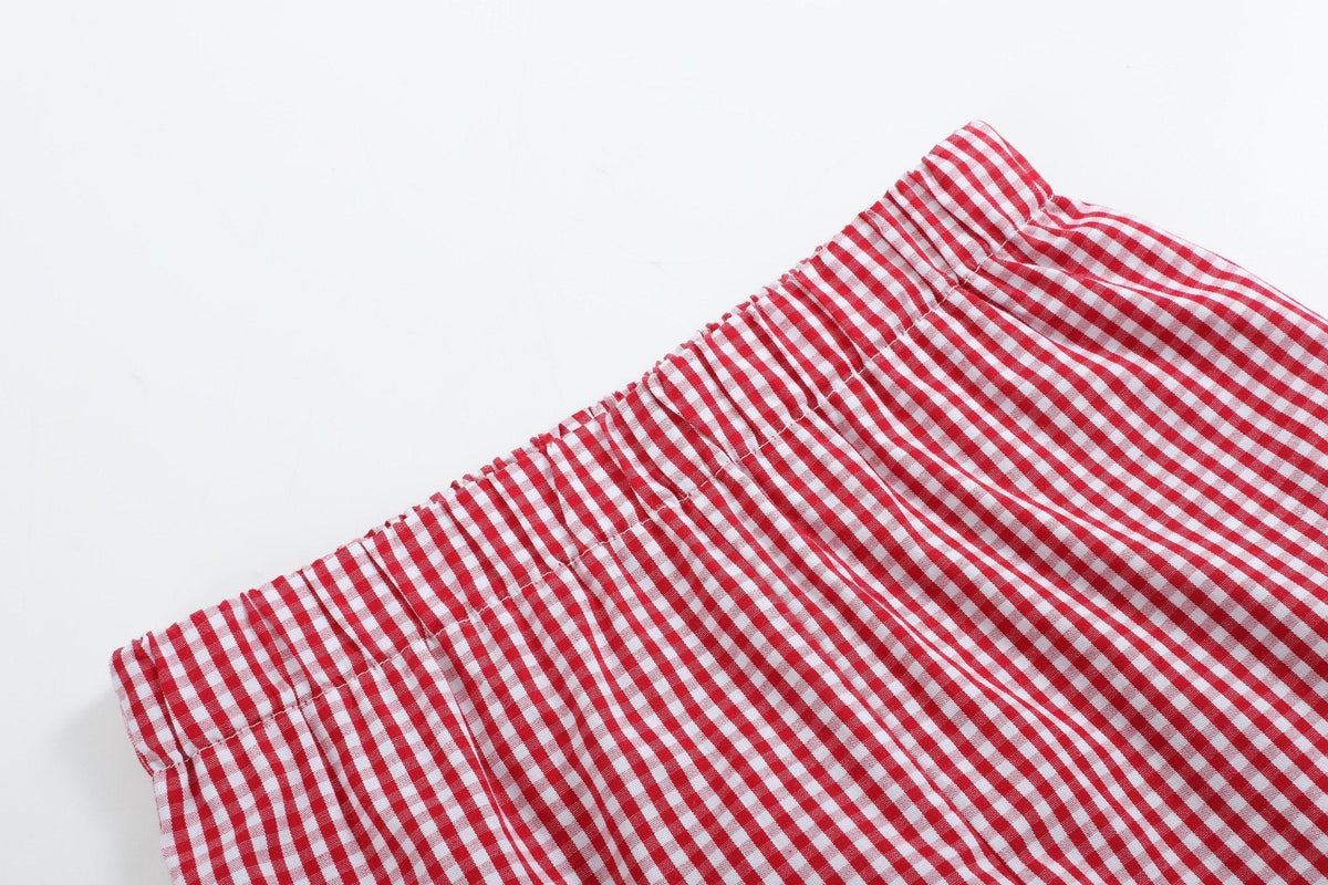 Baseball Smocked Set