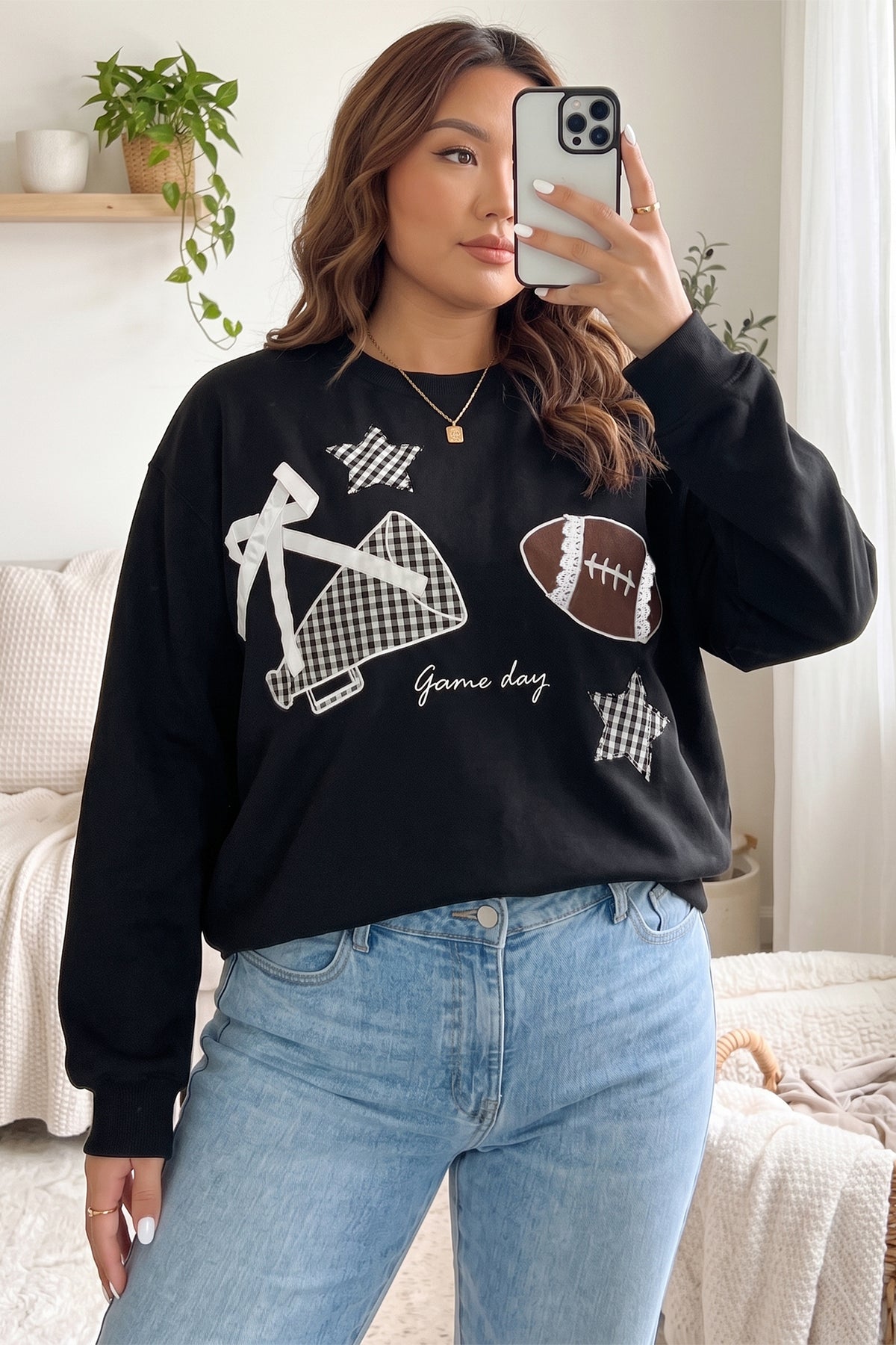 Game Day Plus Size Sweatshirt