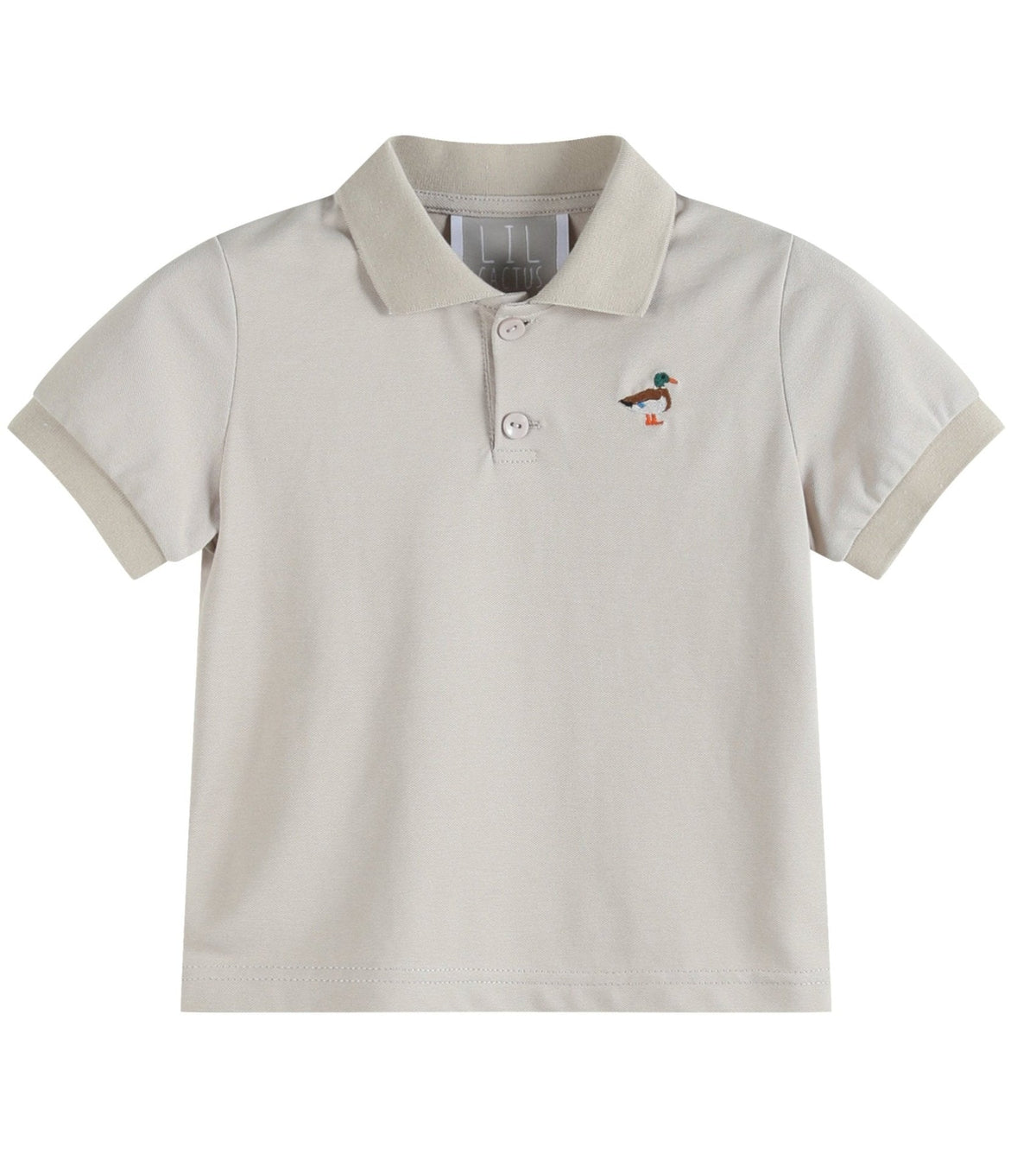 Light Brown Mallard Duck Polo Shirt