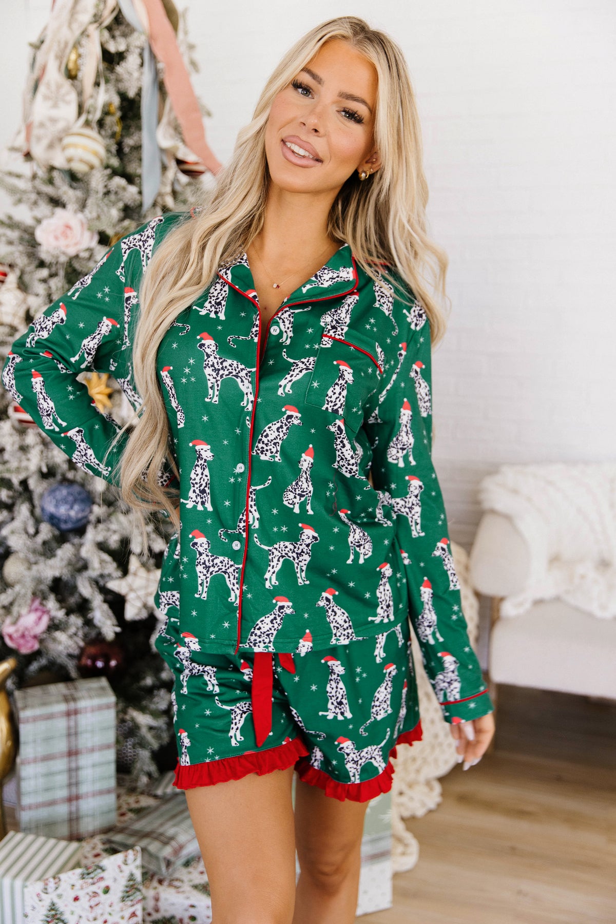 Long Sleeve Dog Lounge Set