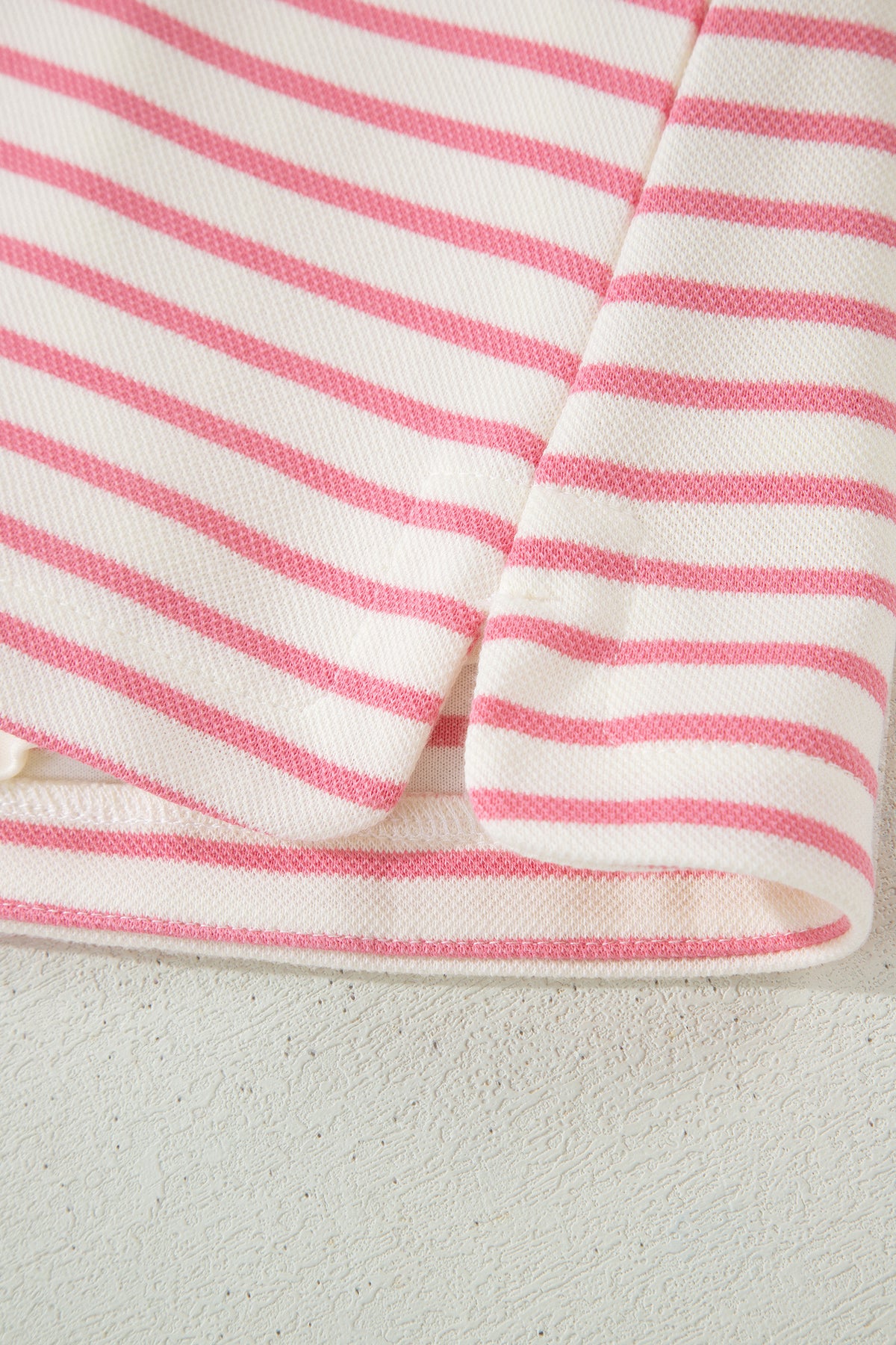 Stripe Tee w/ Skort Set