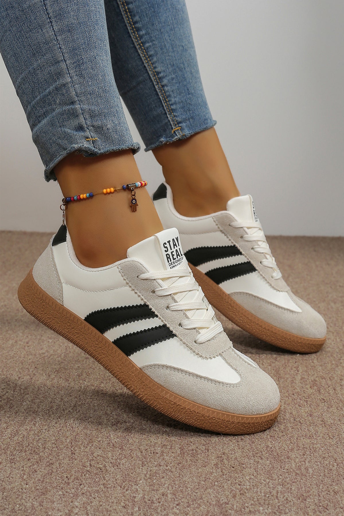 Varsity Lace Up Shoes