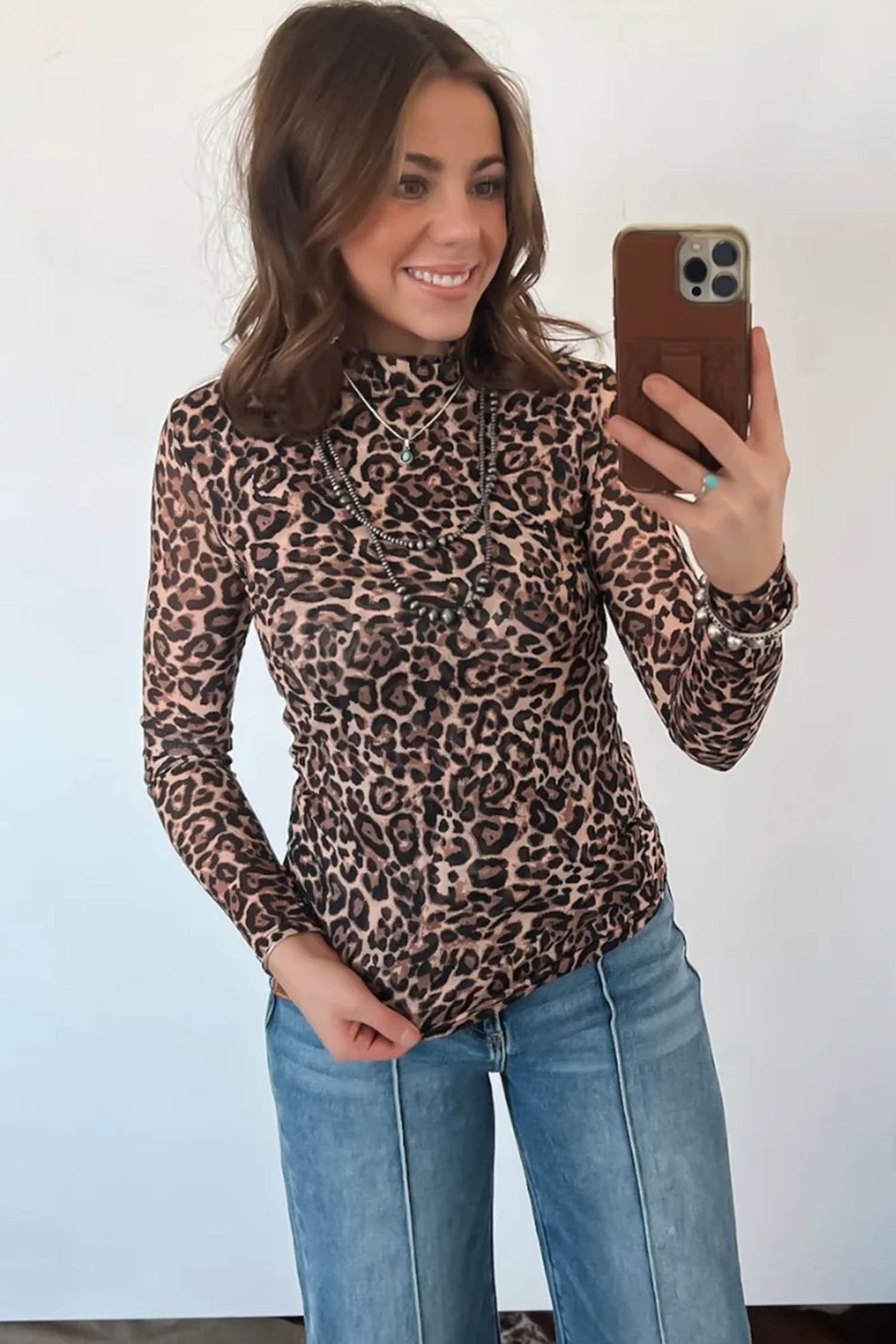 Leopard Long Sleeve Top