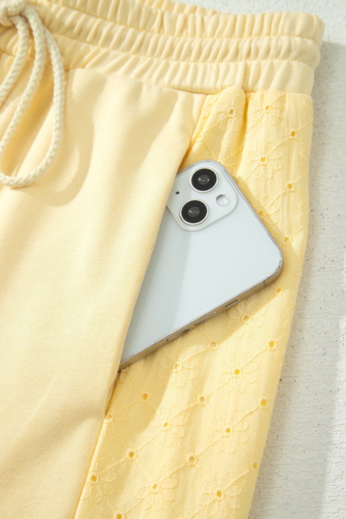 Yellow Cream Pullover w/ Pants Set