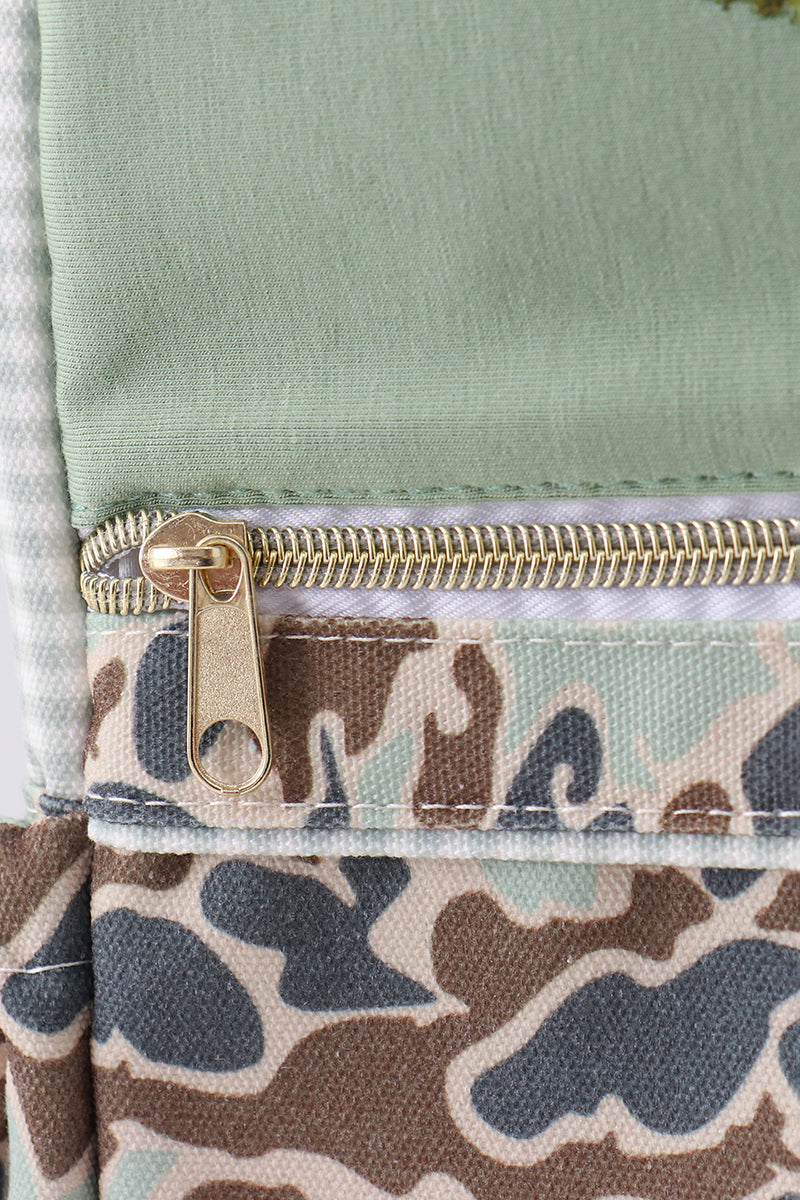 Camouflage Bear Backpack