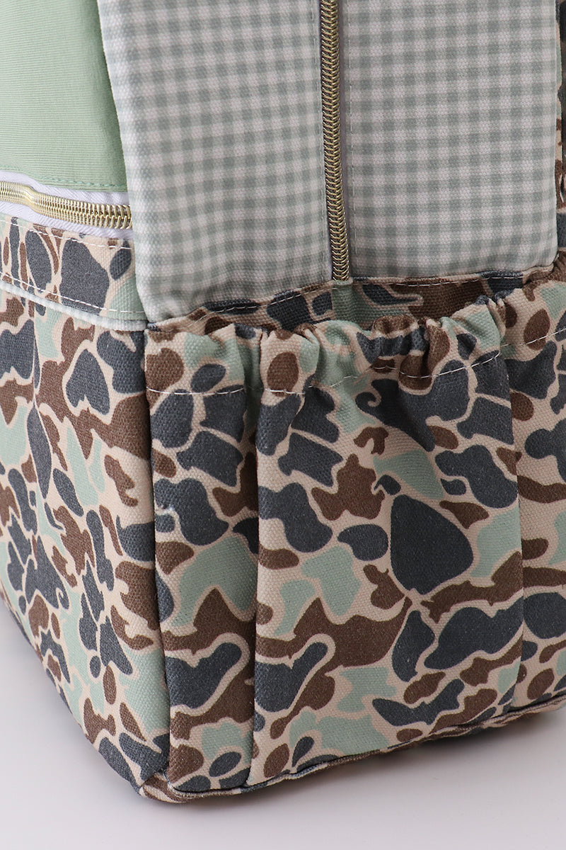 Camouflage Bear Backpack