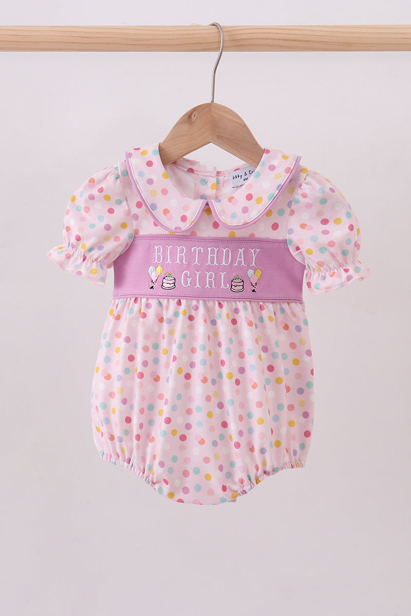 Birthday Embroidered Bubble