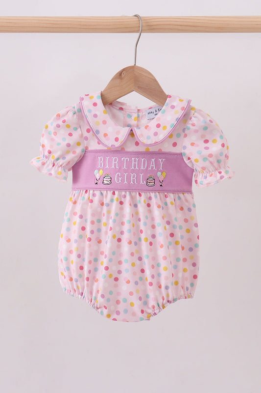 Birthday Embroidered Bubble