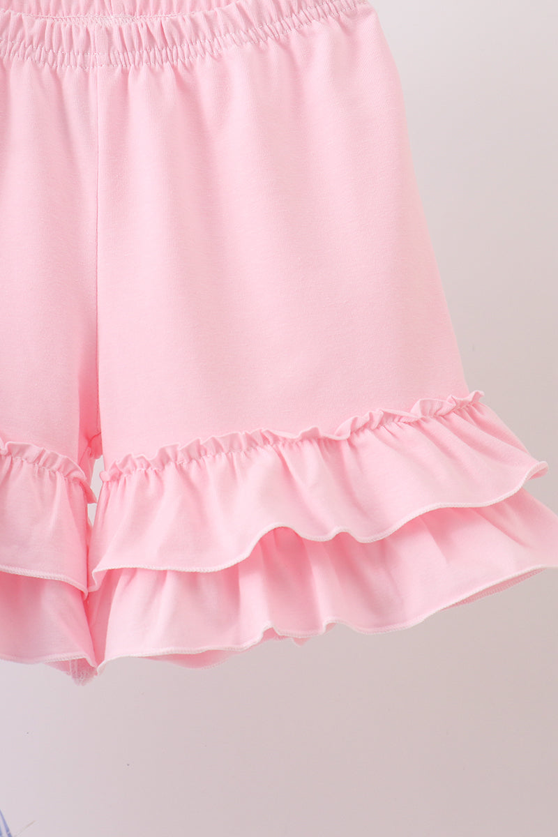 Bow Smocked Seersucker Set