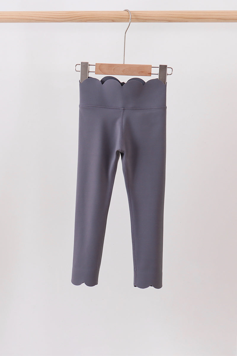 Scalloped Yoga Leggings