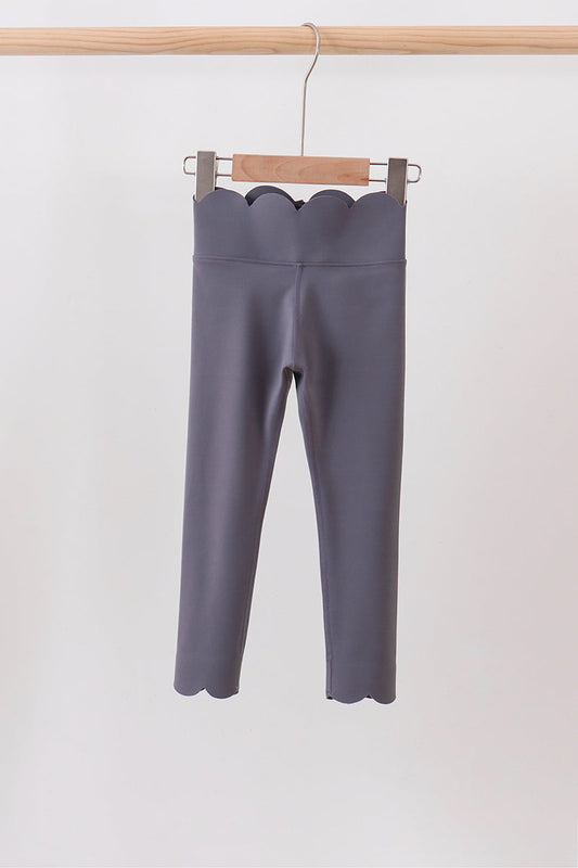 Scalloped Yoga Leggings