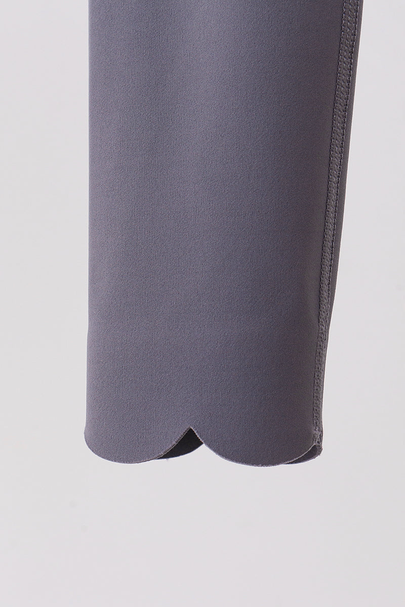 Scalloped Yoga Leggings