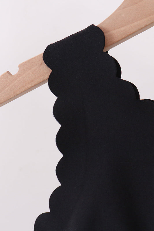 Scalloped Yoga Skorts Set