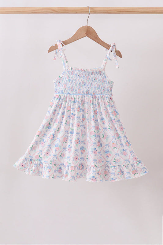 Floral Smocked Dress