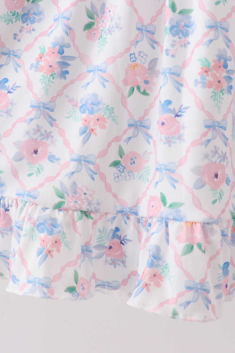 Floral Smocked Dress