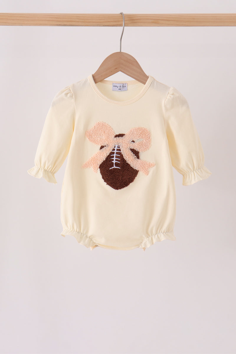 Cream Football Bubble
