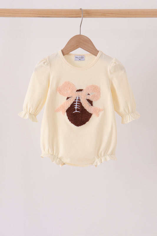 Cream Football Bubble