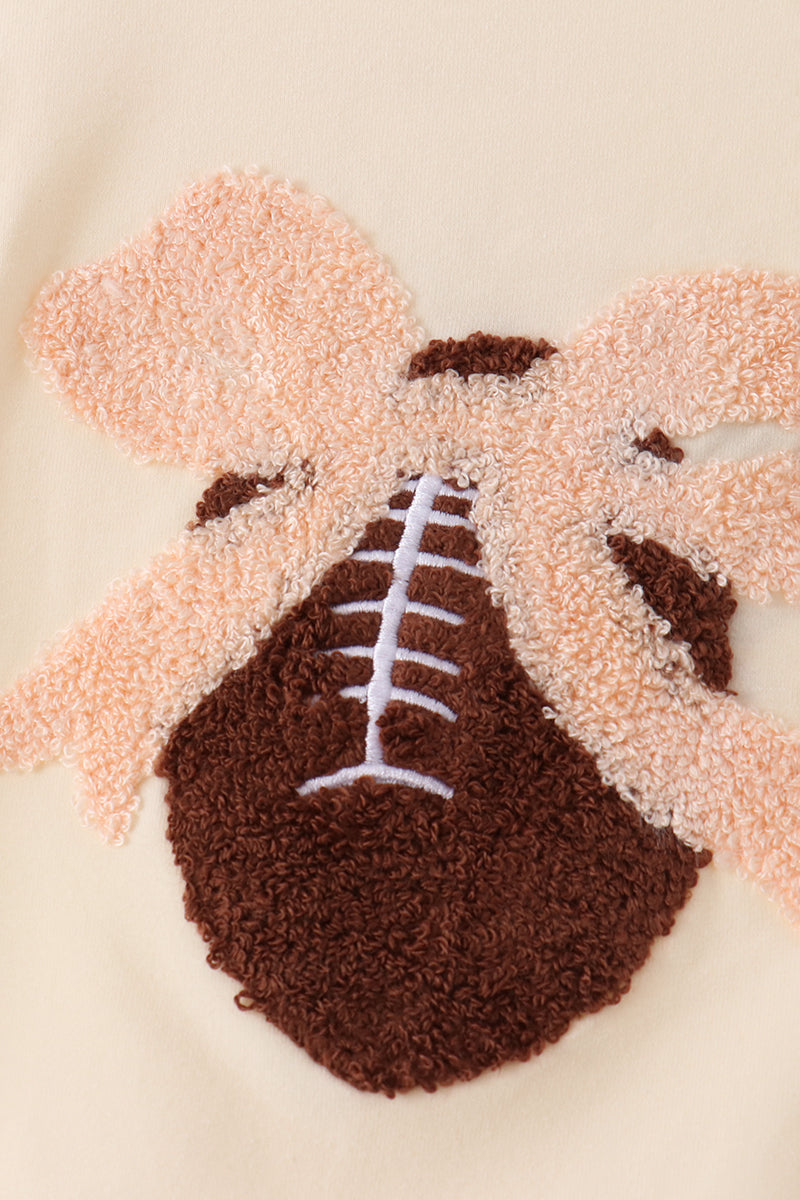 Cream Football Bubble
