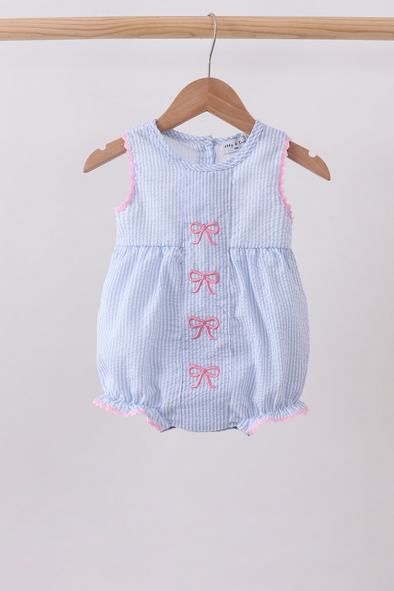 Bow Embroidered Bubble