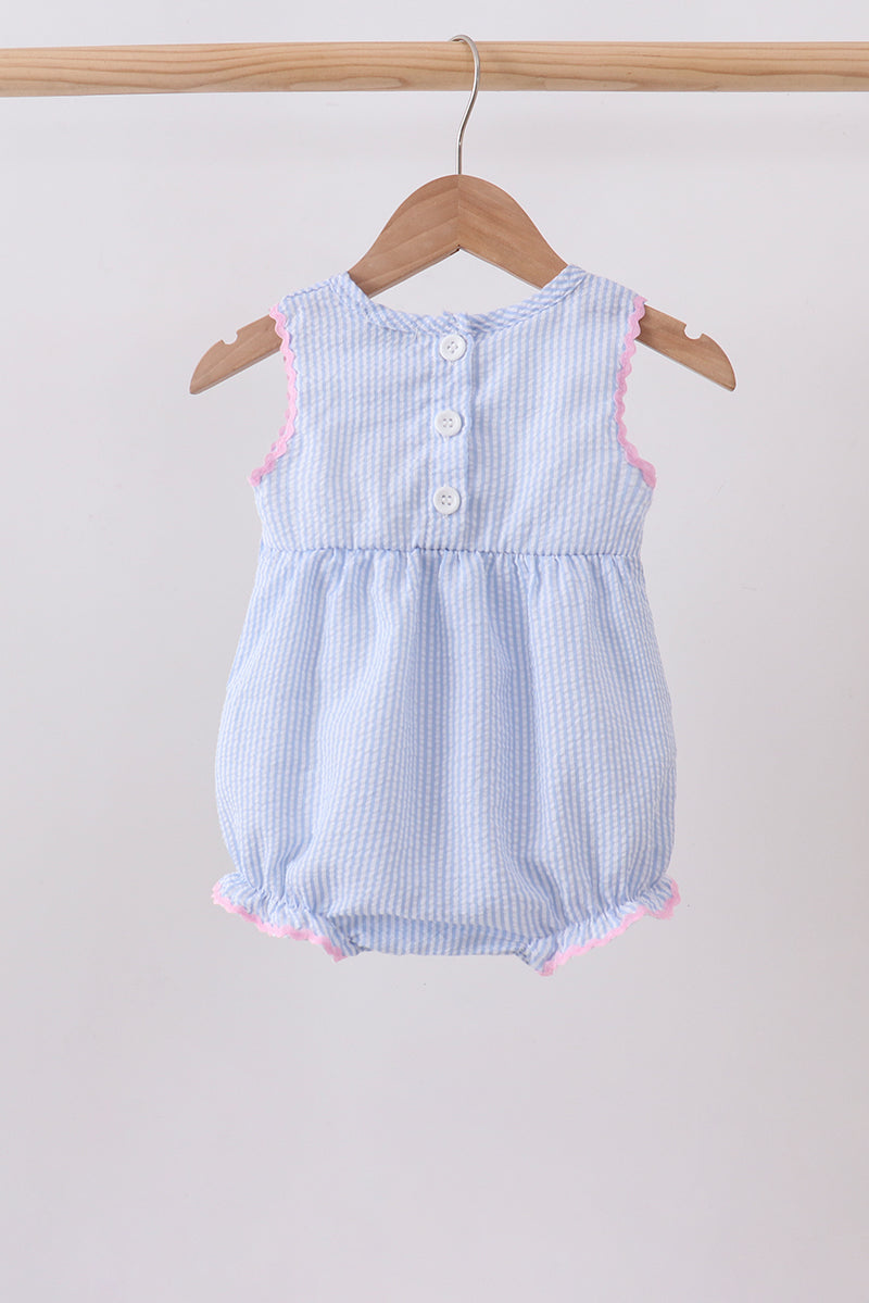 Bow Embroidered Bubble