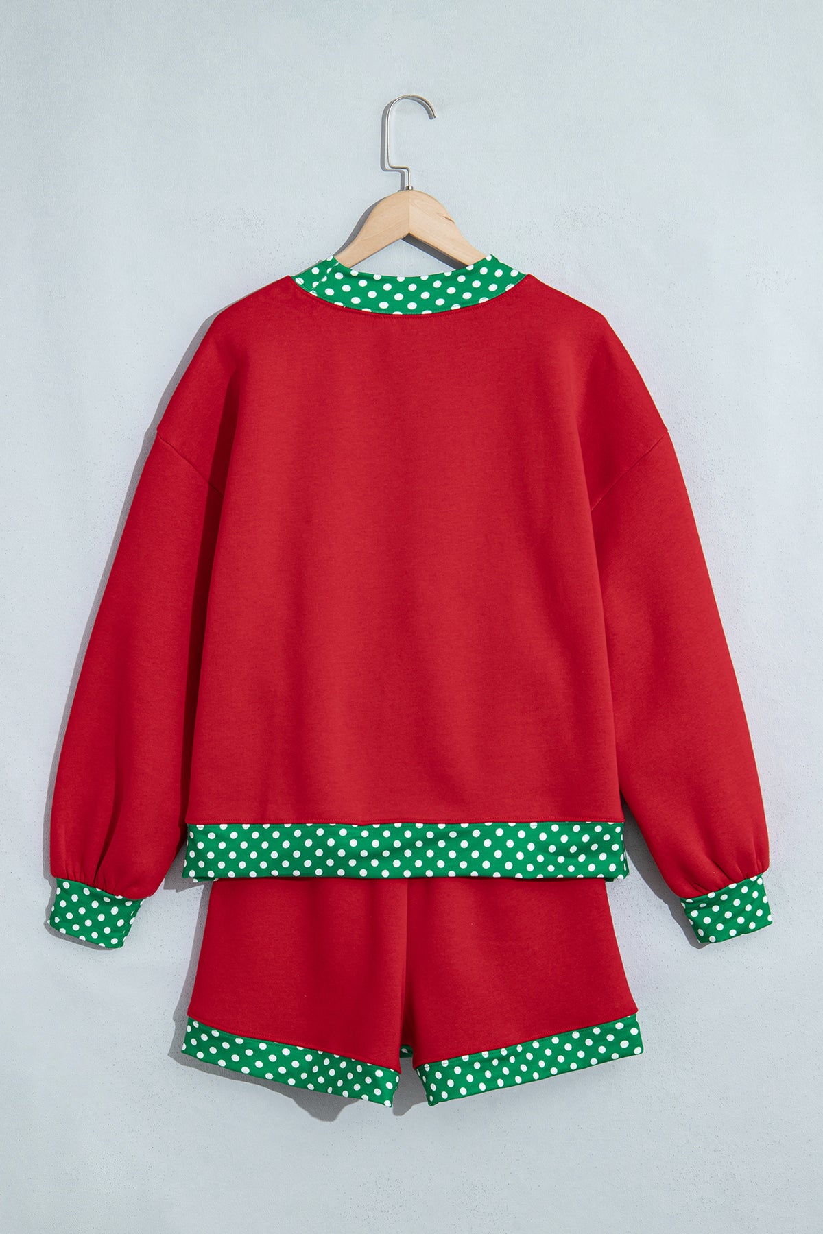 Gingham Pullover w/ Short Set
