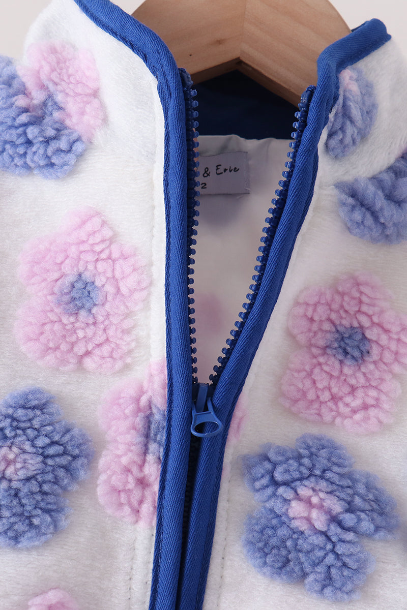 Floral Fleece Jacket