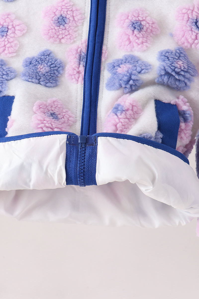 Floral Fleece Jacket