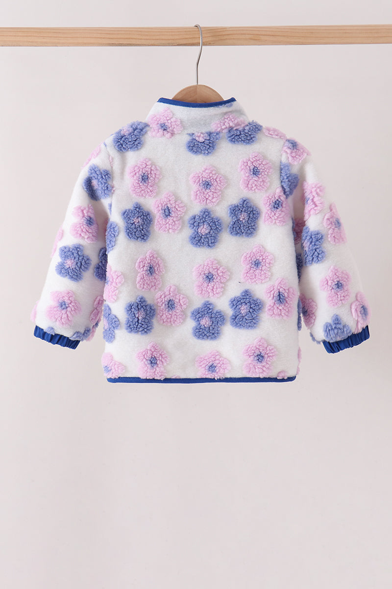 Floral Fleece Jacket