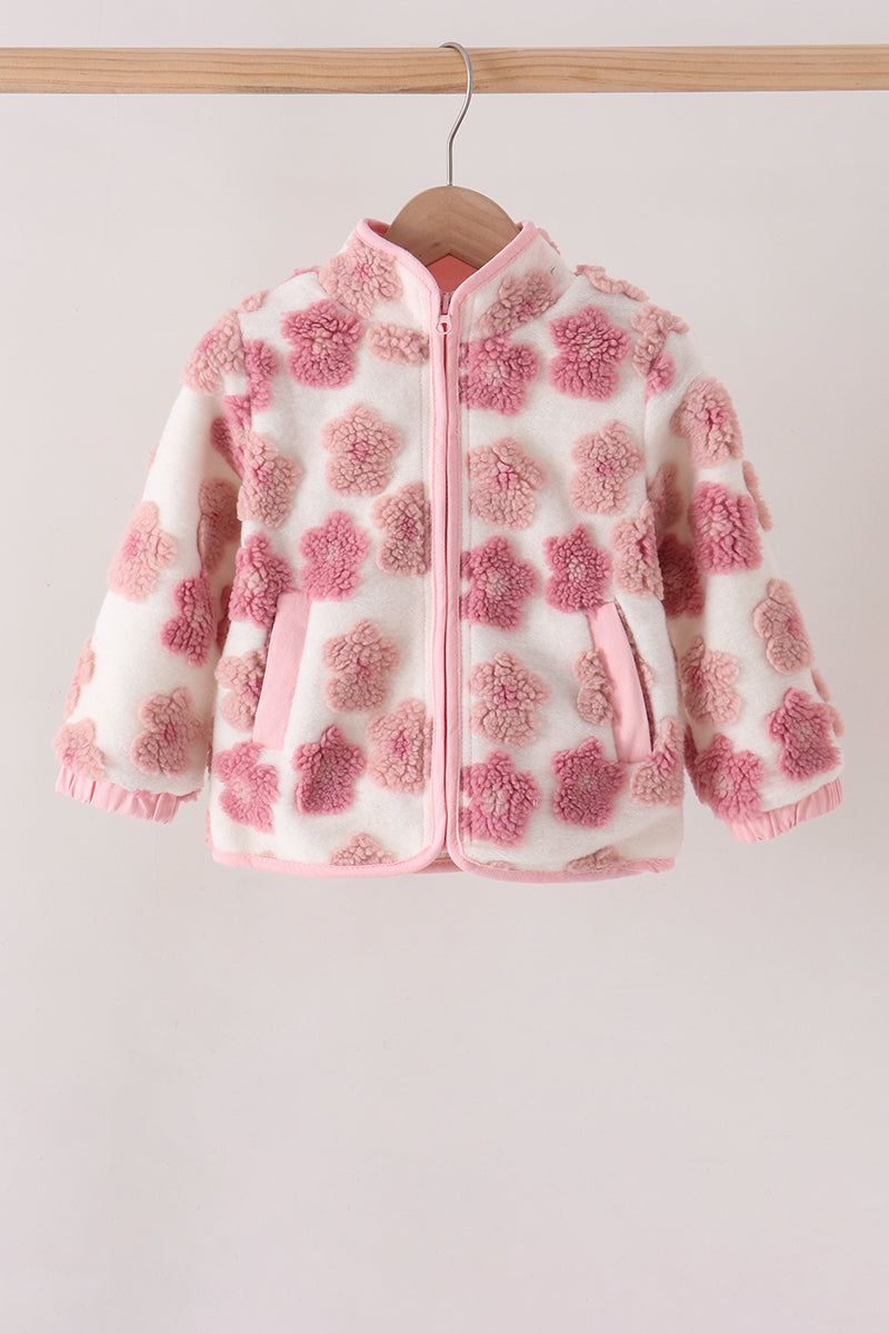 Floral Fleece Jacket