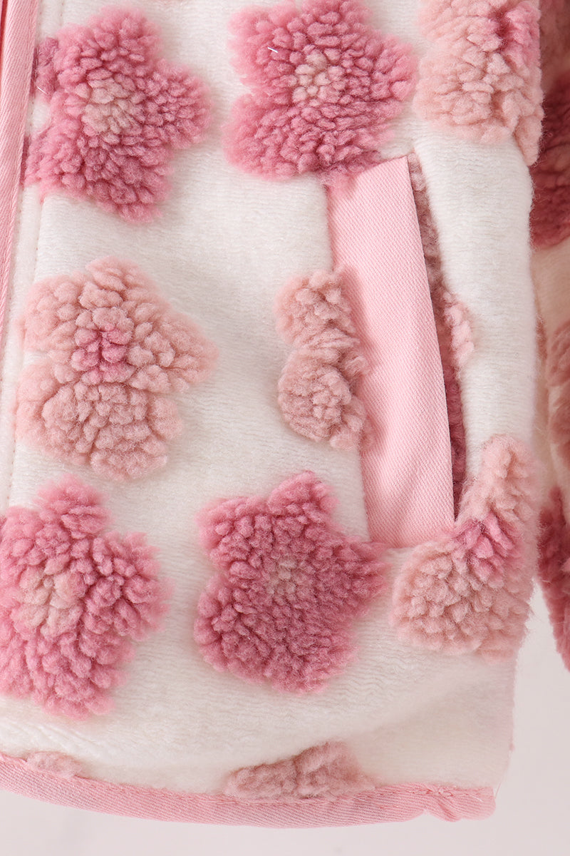 Floral Fleece Jacket