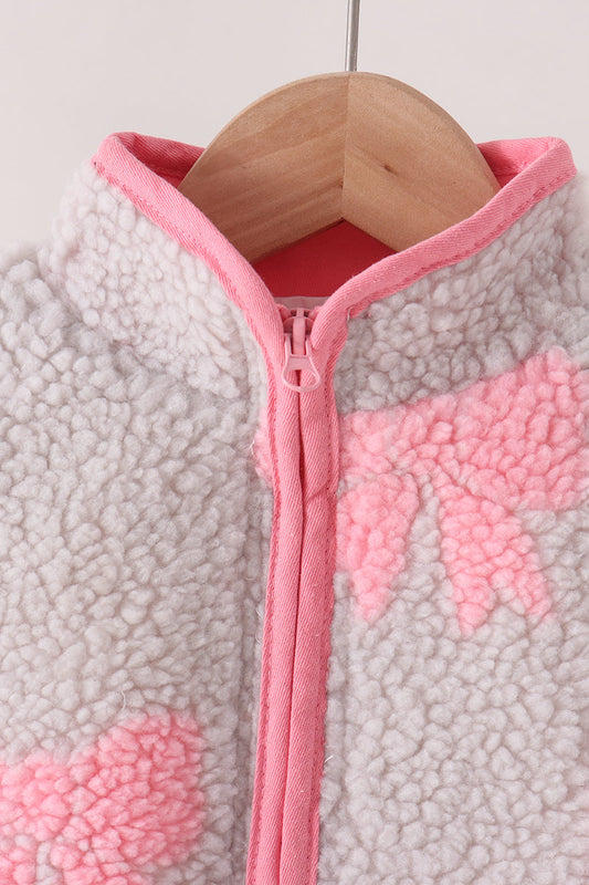Bow Fleece Jacket