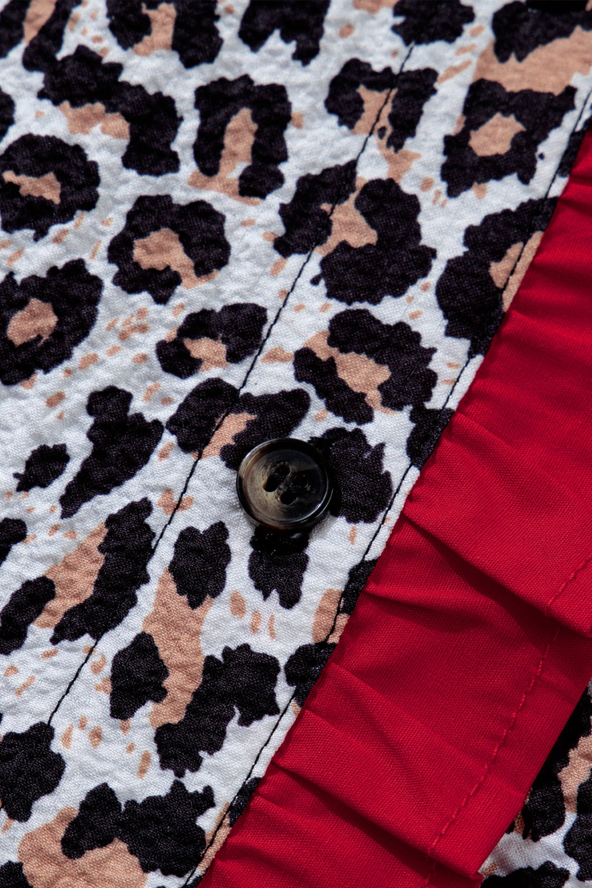 Leopard Print Blouse
