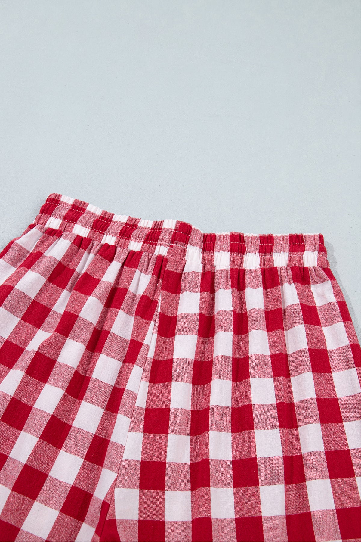 Gingham Plaid Pants