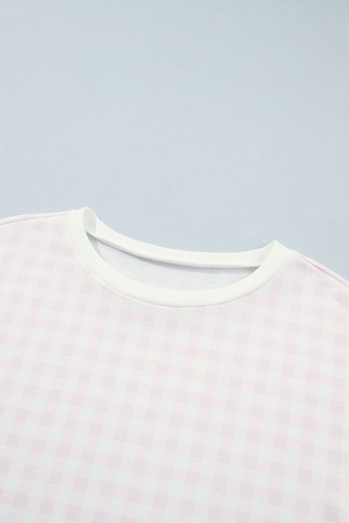 Plaid Long Sleeve Sweatshirt