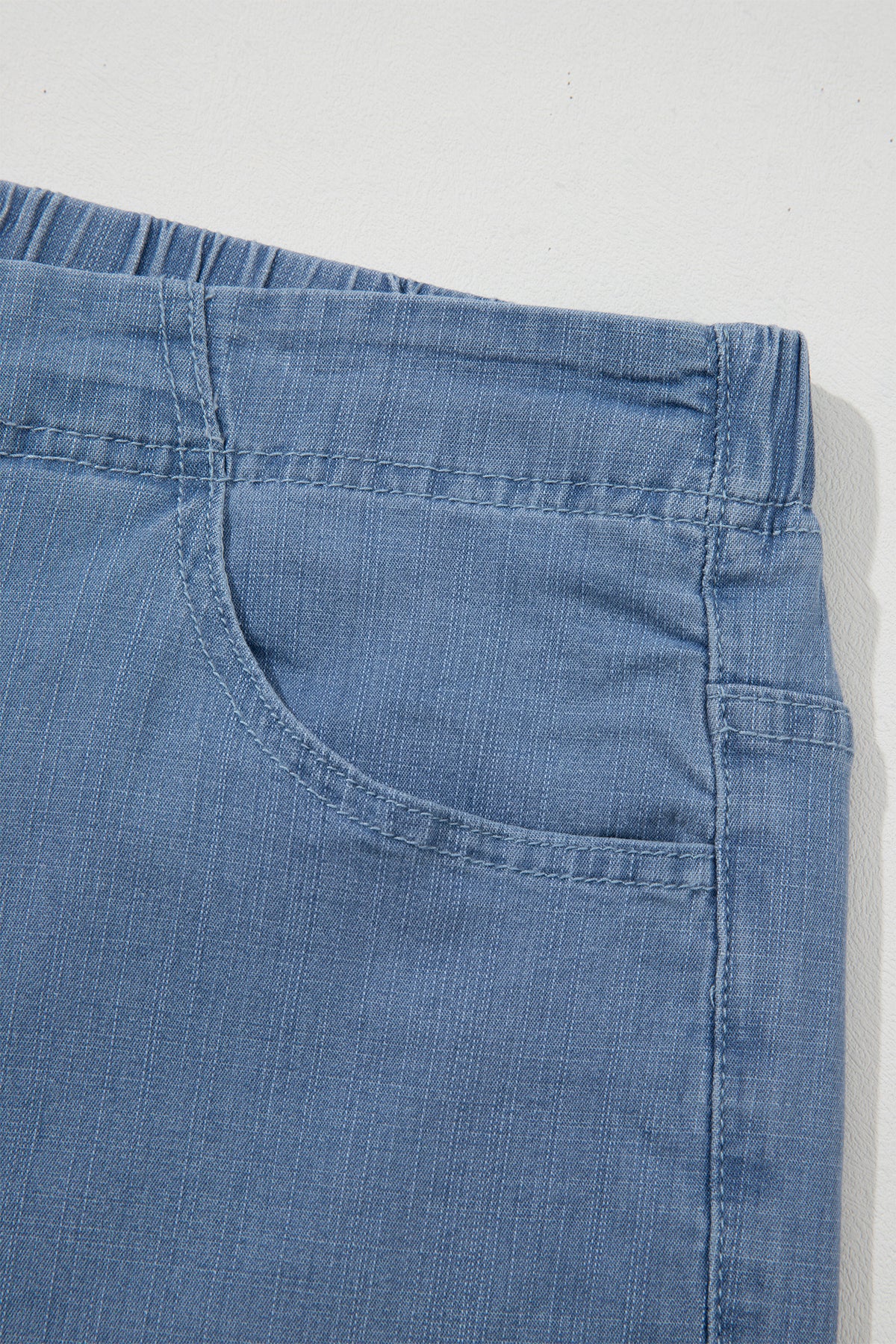 Ruffle Hem Plus Size Jeans