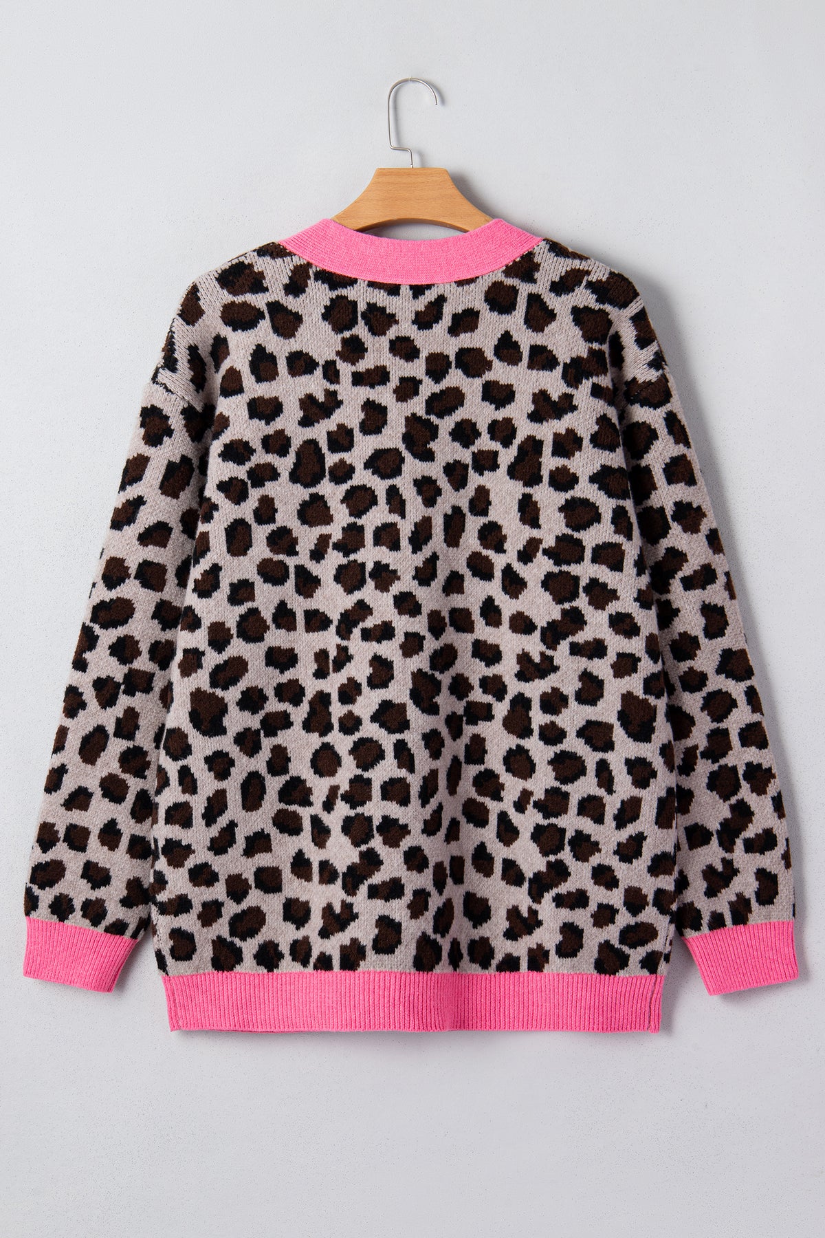 Leopard Print Cardigan