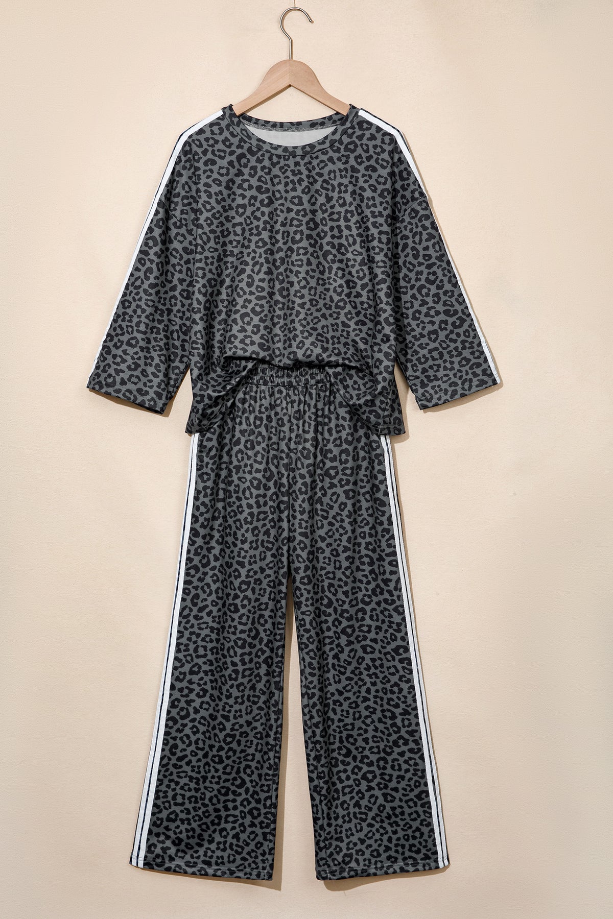 Leopard Print Pant Set