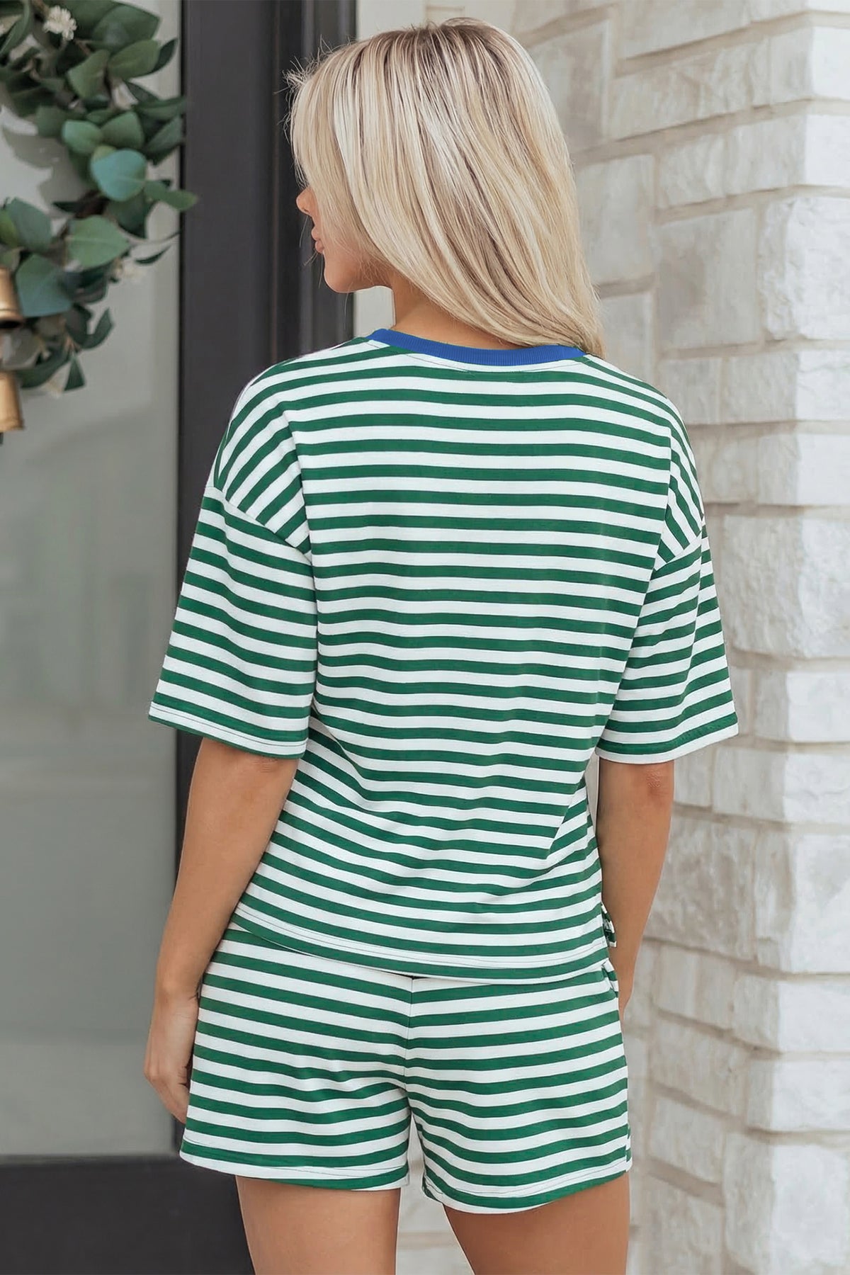 Casual Terry Shorts Set
