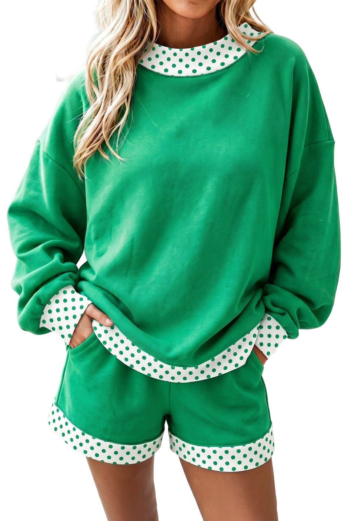 Gingham Pullover w/ Short Set