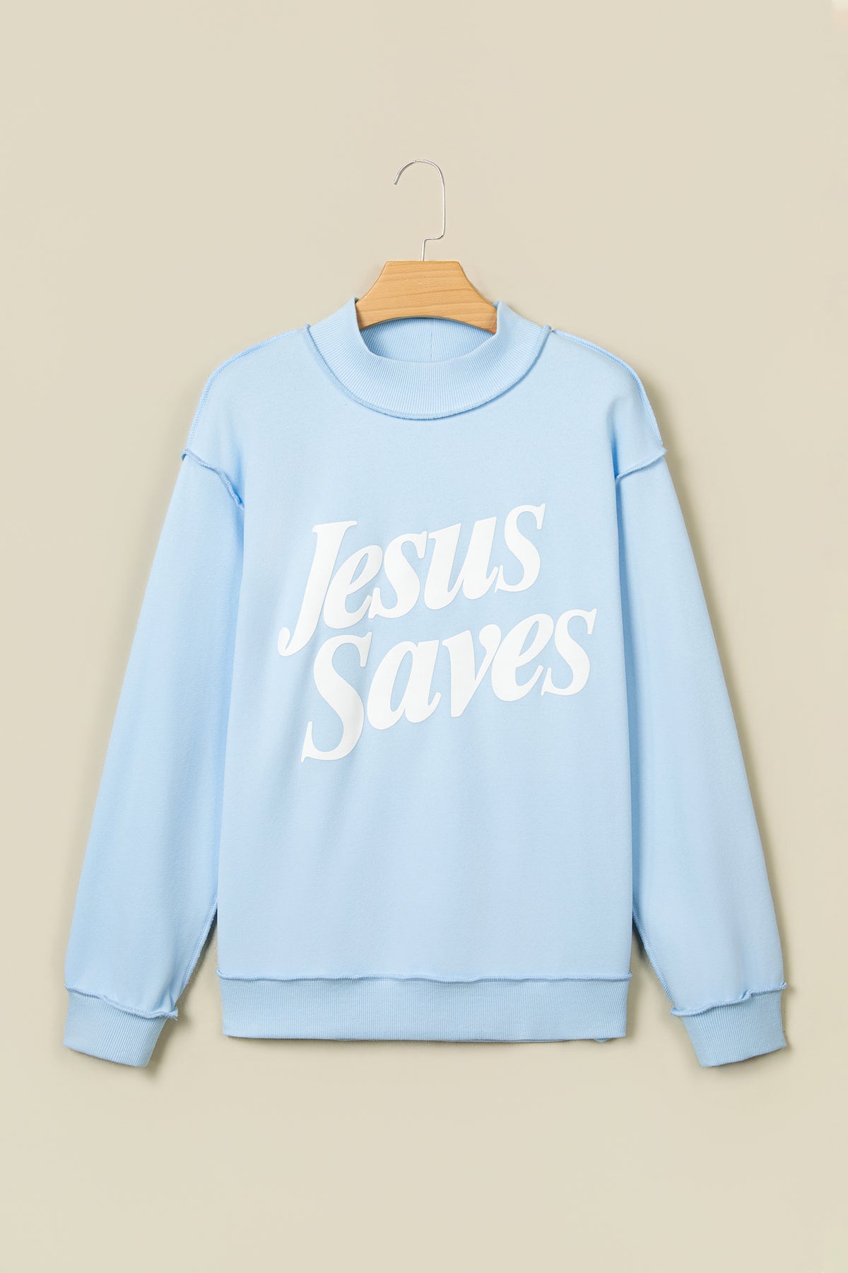 "Jesus Saves" Baggy Sweatshirt